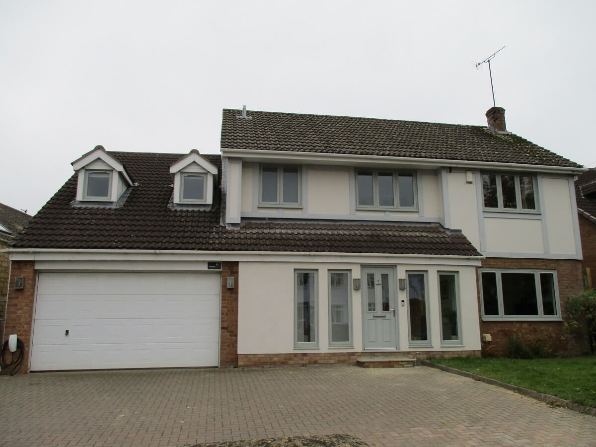 Agate Grey PVCu windows
