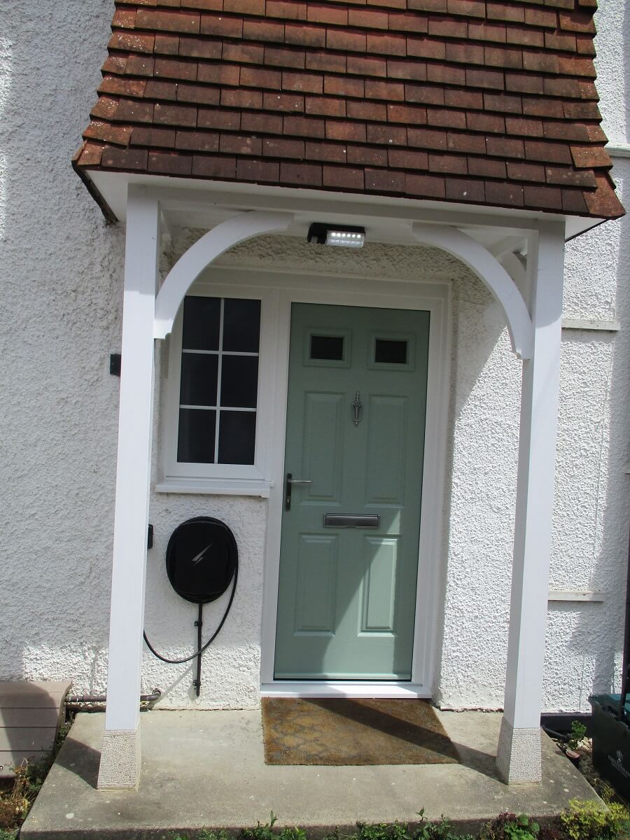 Endurance Mont Blanc door with flag windows